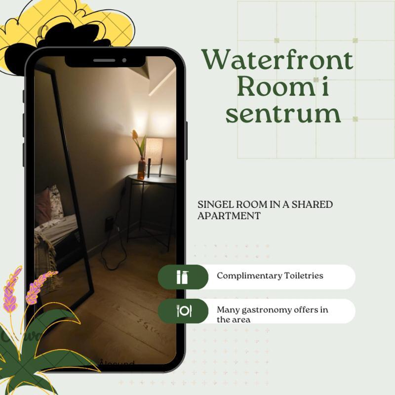 Single Elegant Room I Sentrum- Sea View Ålesund Buitenkant foto